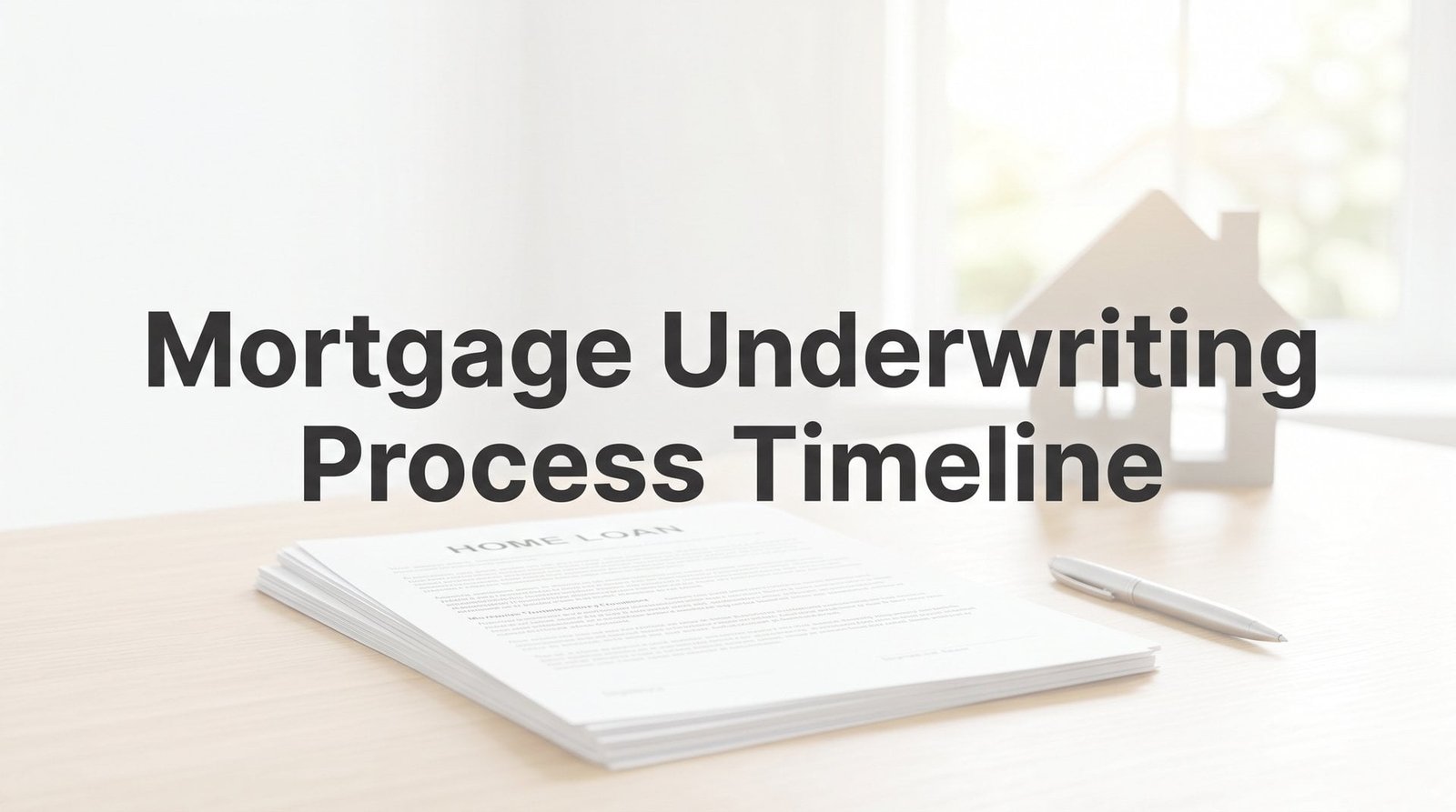 Mortgage Underwriting Process Timeline: What Happens After You Apply (and How Long It Really Takes)