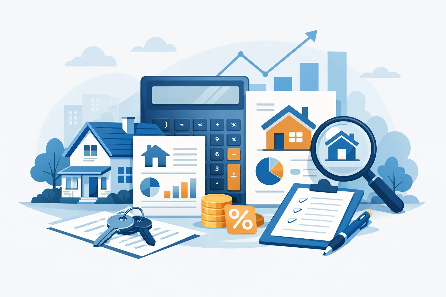Home Purchase Mortgage Calculator Math