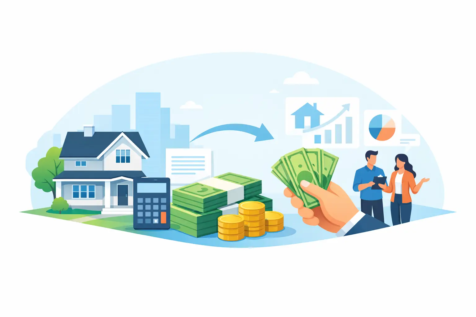 Cash Out Refinance Example: The Real Math